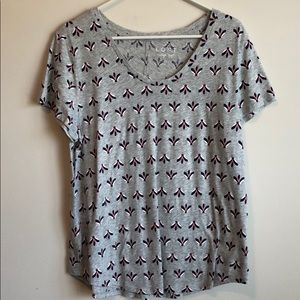 Loft Vintage Soft T-Shirt Sz L